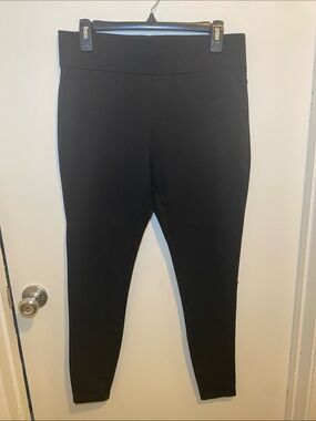 Matty M Black Ponte Leggings High Waist